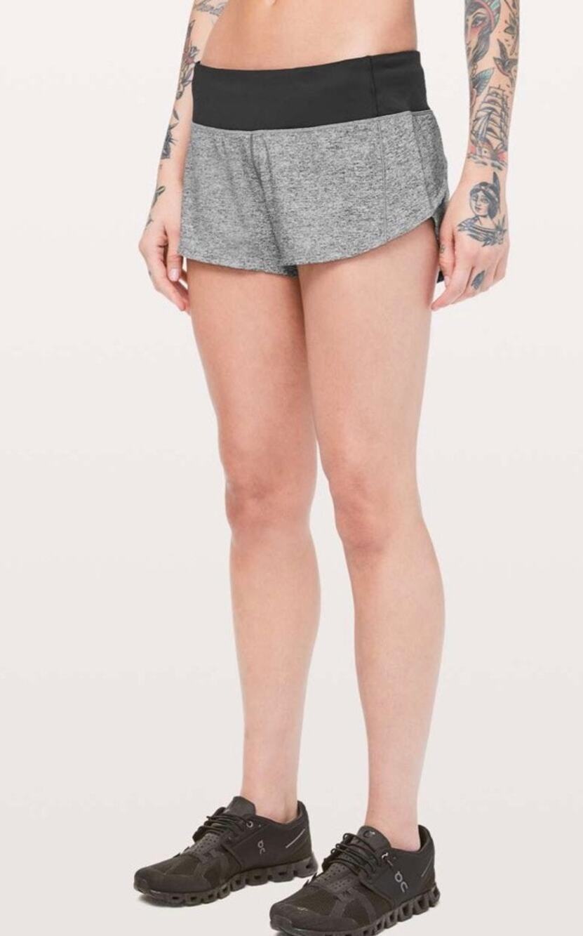 Lululemon Speed Up Short 2.5 inch inseam
Heather Lux Multi Black Size 4 EUC